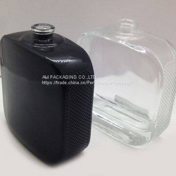 100ml Black Perfume Bottle With Perfume Cap for Perfume photo-3