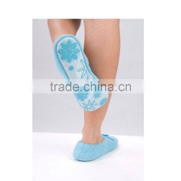 Women Terry Ballerina Slippers With Bow photo-3