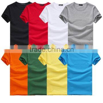 2016 New Summer Product Plain Silm Fitted t Shirts,Wholesale Bulk Blank T Shirt Custom T-shirt Printing Design Made In China photo-3