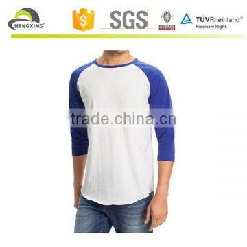 Men's Plain Baseball Athletic t Shirt,wholesale Cheap Plain t Shirt photo-3