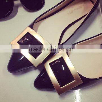 HFR-YS09 Shallow Mouth Flat Shoes Fashion Women's European Leg Casual Shoes photo-5