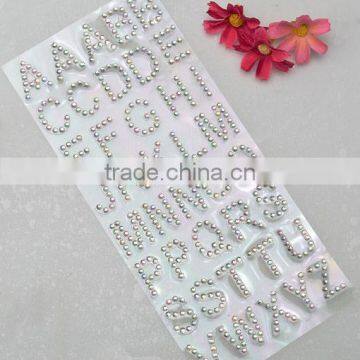 Decorative Craft Crystal Acrylic Diamond Gem Rhinestone 3D Stickers photo-4