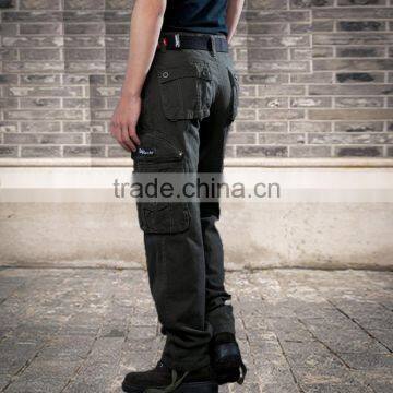 New Arrived 100% Cotton Outdoor Mens Tactical Cargo Pants With Side Pockets photo-3