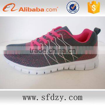 New More Comfortable Women Mesh Sport Running Shoe China Factory Supplier photo-3