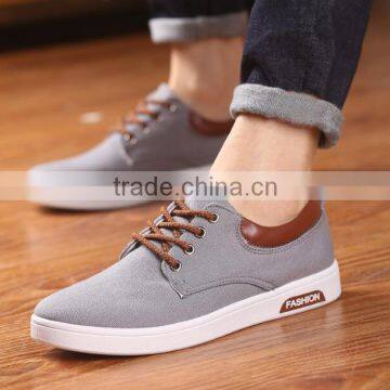 Zm35488a Summer Comfort Canvas Shoes Wholesale Men Lace up Shoes photo-2