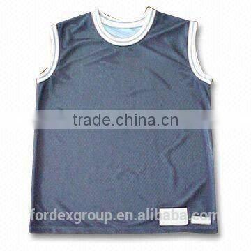 Men's Sportswear Tank Top, Made of Tricot, Mesh or Acrylic Fleece