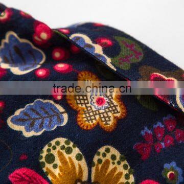 ShiJ Baby Girls Dresses Fall Long Sleeve Floral Print Kids Clothes photo-5