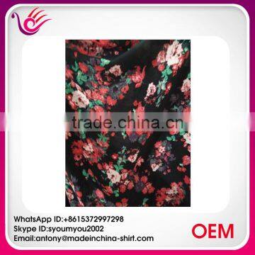 China wholesale market agents print chiffon fabric for summer dress CP1036