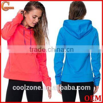Women long raglan sleeves freece hoodie wholesale female plain black hoodie