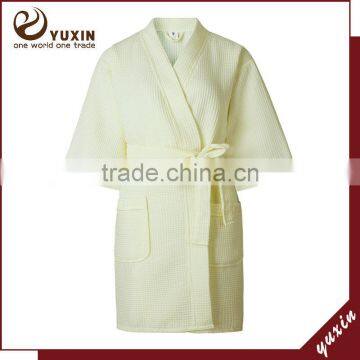 Wedding Bridesmaid White Cotton Waffle Weave Robes WR1-0002