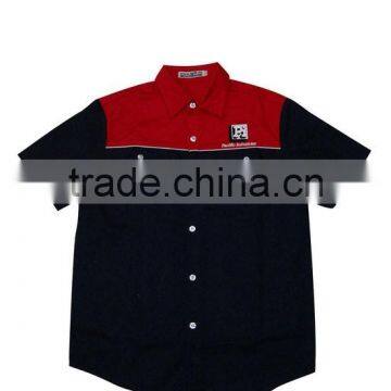 Blue Red Workwear Uniform Shirt Engineer Uniform photo-5