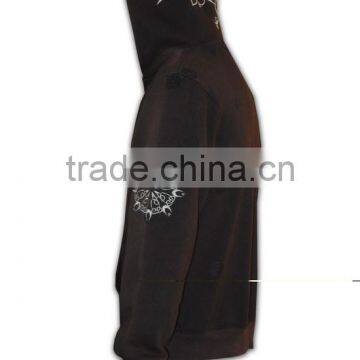 High Quality Slim Fit Zip up Ribbed Cheap Custom Logo Half Zip Hoodie photo-3