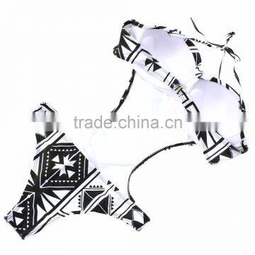 Sexy Women Halter Cut Out One-Piece Swimwear Swimsuit photo-2