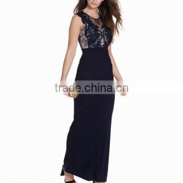 New arrival with hollow Lace Long Evening Dress