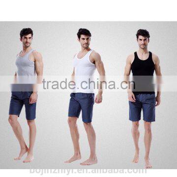 Custom 100% Cotton Blank Tank Top Gym Tank Top Manufacturer