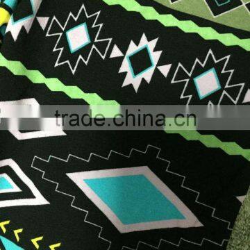 2016 New 3 Pieces Design Baby Girls Pink Top Scarf Aztec Pant Sets Girls Fashion Cute Boutique Set photo-2