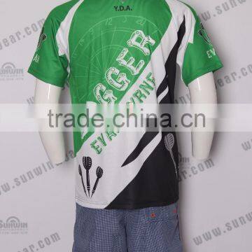 Latest Design Sublimated Dart Shirt Stylish Dart Wear Cheap Custom Dart Jersey for Youngth photo-2