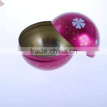 Egg Tin Toy Box Packing for Gift OEM Factory Ball Can photo-4