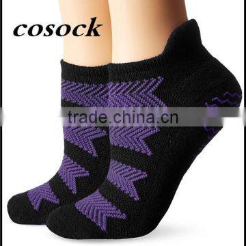 Hollow Jacqaurd Unisex Anti-slip Studio no Show Ankle Support Yoga Pilates Socks photo-3