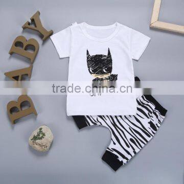 Wholesale Summer Cotton Printing Boys Kids t Shirt With Pants Set photo-5