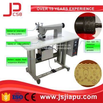 2017 Computerized Crochet Ultrasonic Lace Fabric Making Braiding Machine