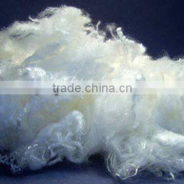 viscose fibres for producing viscose yarn