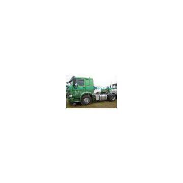 Green 290HP Manual Prime Mover Truck , SINOTRUK Howo 4X2 Tractor