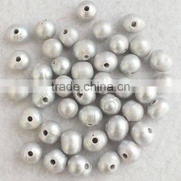 China factory direct wholesale!!! The lowest price gray pearl beads