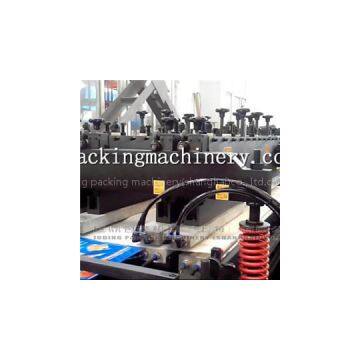 Quad Flat Bottom Pouch With Slider Zipper Bag Making Machine