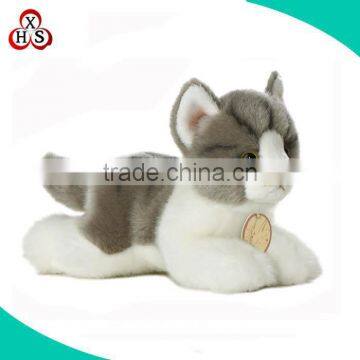 9 inch Striped plush Stuffed Cat for sale