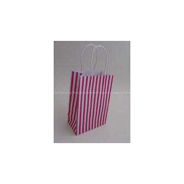 solid printed white kraft paper bag-strip