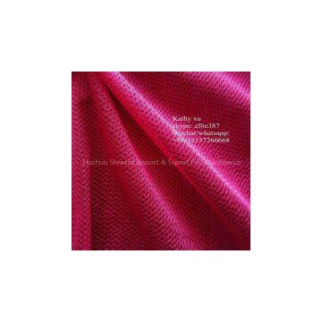 garment knit polyester mesh fabric