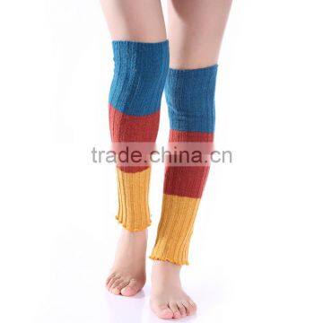1 Pair Chic Womens Crochet Knit Leg Warmers Cuffs Toppers Boot Socks