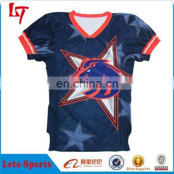 Unique sublimation american football jerseys,professional custom design sublimation american football uniforms