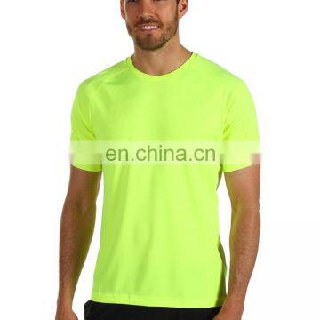 high performance man bright color running tshirt