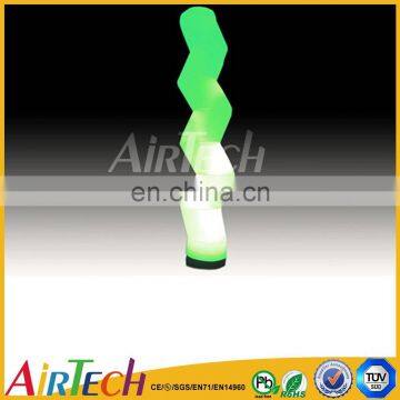 Commercial led inflatable lighting decoration lighting pillar,inflatable pillar for sale