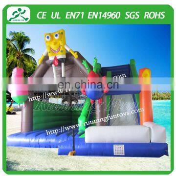 China inflatable bouncy sponge cartoon castle