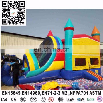 new design inflatable module jumping bouncer combo with panel