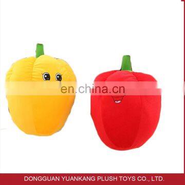 Plush toy vegetable stuffed red chili wholesale