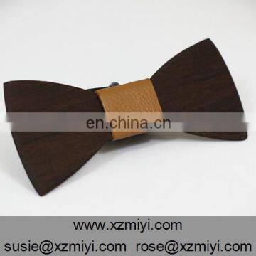 new wooden arts and crafts customized flashing bow tie for men