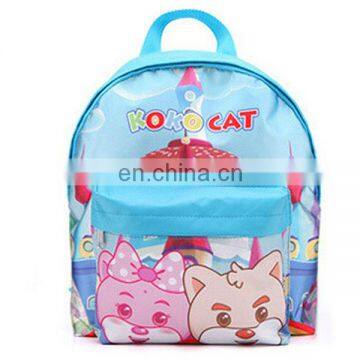 Blue cartoon bag with boy's style can with your brand