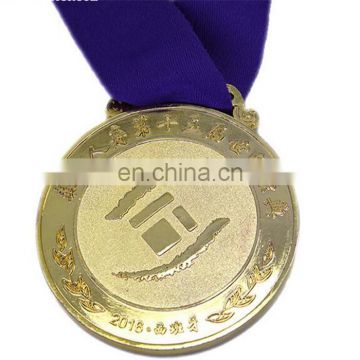 High quality 3D custom zinc alloy polished medal maker