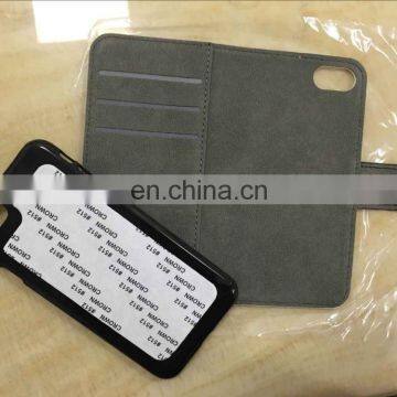 Sublimation Printing Flip Leather Phone Cover for IPhone 7 photo-2
