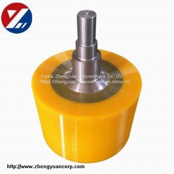 polyurethane coated wheel