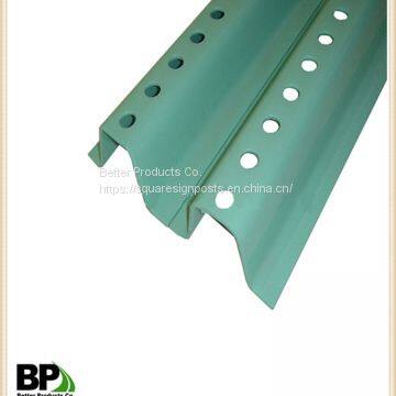 low price carbon steel u channel sign Post with hole