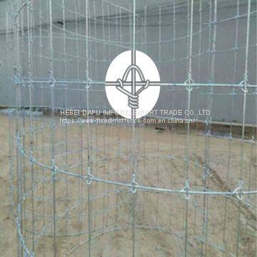 professional supplier for fixed knot woven wire mesh cattle fencing