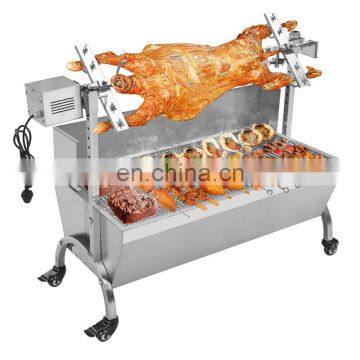 New Type Electric Rotary Barbecue Grill/Charcoal Rotisserie,Lamb Pig Roaster