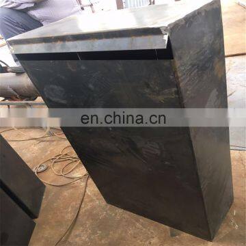 customized home outdoor standing corten letterbox