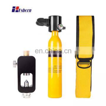 Mini Diving Equipment Oxygen Diving Tank Mini Scuba Supports Diving for 5 to 10 Mins
