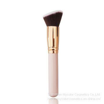 New High Quality Customized Portable Makeup Brush Powder Brush Foundation Brush OEM Blush Brush photo-5